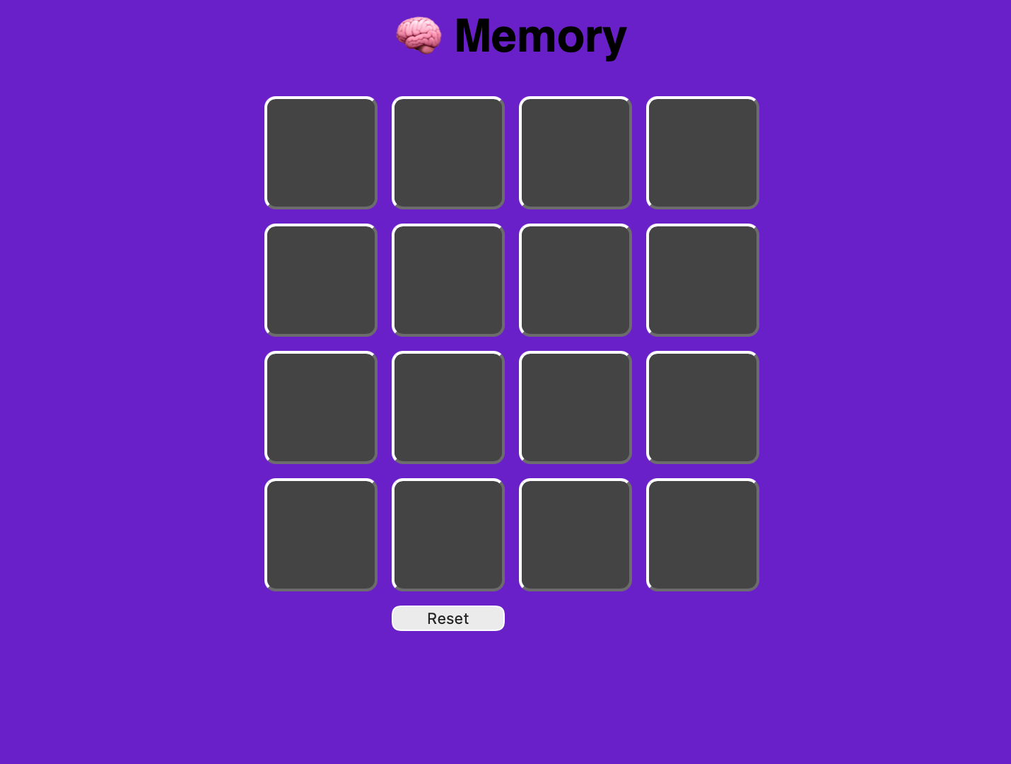 Image du jeu Memory